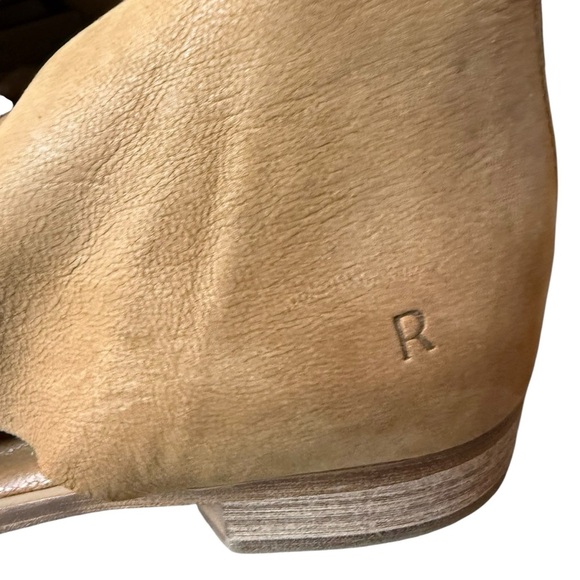 ROAN | Tan Leather Women's Betty Sandals | Sz 9 - Picture 2 of 9